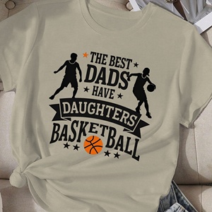 Dads Basketball Camiseta cómoda para mujer - Product Image 1