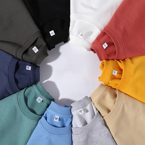 Sweat-shirts respirants pas chers pour hommes, personnalisables, coupe oversize, décontractés, à manches courtes, col rond, avec motif lettres, pour femmes - Product Image 3