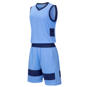 Conjunto de Uniforme de Baloncesto Sublimado Personalizado para Hombres y Jóvenes, Camisetas y Pantalones Cortos de Entrenamiento de Equipo de Tela de Malla Transpirable, Alta Calidad - Product Image 1