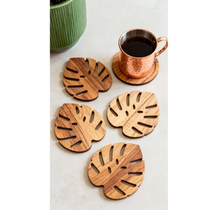 Premium Quality Wood Coaster Awesome Design Custom Logo Wood Environmental Protection Original Coaster - Product Image 2