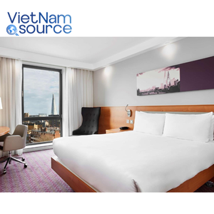 Muebles de Hotel modernos Suite Material de madera Dormitorio Sala de estar Juegos para apartamentos US Vietnam Source Factory-Hampton Hotel Style - Product Image 1