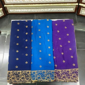 เสื้อผ้างานแต่งงานแบบ sudani toub น้ำหนักปานกลางเป็นมิตรกับสิ่งแวดล้อมผ้าคอตตอนปักลายต่อต้านแบคทีเรียทันสมัย - Product Image 1