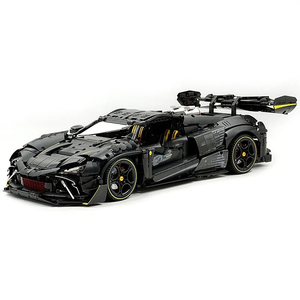 Guli 10627, Bloques de Construcción de Superauto, Juguete Educativo para Niños, Plástico ABS, Funciona con Batería, Escala 1:1, Compatible con Más de 3729 Piezas, Edad - Product Image 1