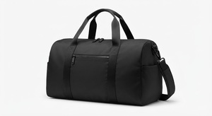 Sac de voyage extensible haut de gamme, grande capacité, en polyester imperméable, avec fermeture éclair, sac de week-end, compartiment séparé pour chaussures - Product Image 1