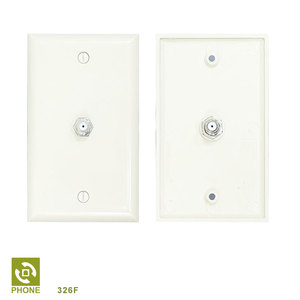 แผ่นติดผนังแบบฝังขนาดใหญ่สำหรับขั้วต่อ F รุ่น 326F - Product Image 3