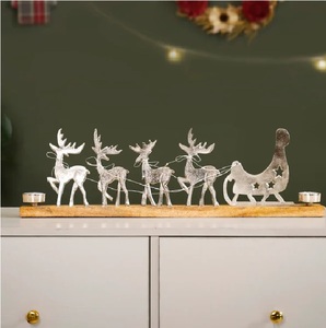<b>Gold</b> Christmas Tree Cutout Metal Candle Holder Brass Cylinder Home Decoration Heat Resistant <b>Lantern</b> - Product Image 2