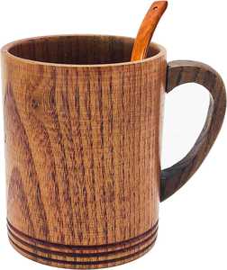 Taza de Madera Hecha a Mano, Taza de Café de Madera Natural Ecológica, Taza de Té con Logotipo Personalizado, Fabricante de Artículos de Madera para Bebidas al por Mayor - Product Image 1