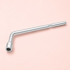 Heavy Duty L <b>Spanner</b> Chrome Vanadium Steel L Shape Socket Wrench for Automotive Machinery Workshop Repair Maintenance Hand <b>Tools</b> - Product Image 1