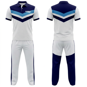 OEM <b>Cricket</b> Uniform Supplier Unlimited Sublimation Design Options | Men Women Youth <b>Cricket</b> Wears Polo Shirt and Trouser - Product Image 1