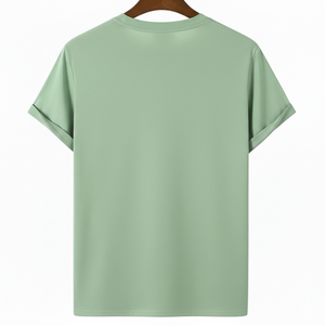 Camiseta de Hombre al por Mayor, 100% Algodón, Tejido Transpirable de Secado Rápido, Diseño Casual con Letras, para Verano, OEM - Product Image 2