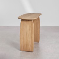 Table console en bois de manguier Vandana Terra Sereno 110x45 cm