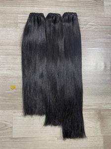 Top qualité 100% extensions de cheveux humains non transformés cuticule aligné naturel droit cheveux vierges tissage pour les femmes noires - Product Image 2