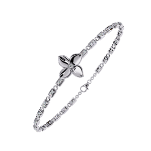 Jewelry Factory Wholesale Flora Diamond <b>Bracelet</b> 10K 14K 18K Rose Gold 0.41ct Lab Grown Diamond Fine <b>White</b> Gold Trendy Weddings - Product Image 2