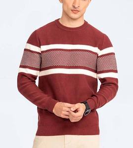 Mens Casual Sweater Half Zip Pullover Full Sleeve Combed Knit Sweater Winter Wear Anti Wrinkle Anti Pilling Warm Breathable - Product Image 5