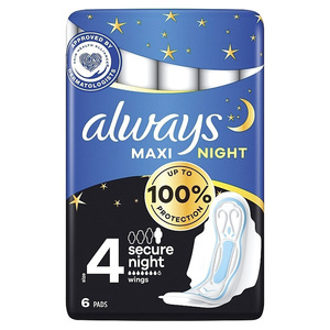 Serviettes hygiéniques Always Feminine Care, serviettes hygiéniques de haute qualité pour femmes, soins personnels - Product Image 1