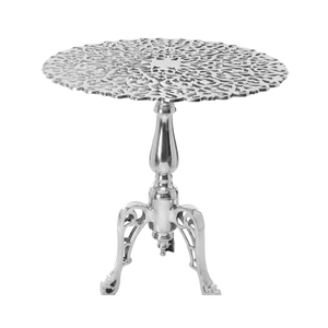 Mesa Auxiliar de Aluminio Reciclado Ecológica |   Muebles de Diseño Artesanal para el Hogar Moderno de Lujo y Decoración de Sala de Estar - Product Image 1