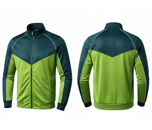 Chaqueta Deportiva Personalizada OEM con Cierre Completo, Ropa para Correr y Fitness, Cálida, Transpirable y de Secado Rápido |   Tallas Hombre Mujer Juvenil - Product Image 1