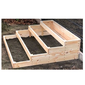 Vente en gros directe usine : Bac de jardin surélevé en bois pour légumes, herbes et fleurs – Kit de jardin extérieur - Product Image 2