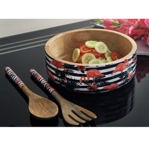 Artículos Decorativos para Catering, Tazón para Servir Frutas y Ensaladas de Metal Sólido con Acabado Esmaltado, Tazón para Servir de Calidad Alimentaria Superior - Product Image 6