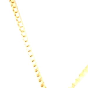 Collier en vermeil or 14 carats avec petit pendentif feuille de lierre ouverte, élégant, couleur or, chaîne délicate, bijou de mode, cadeau - Product Image 2