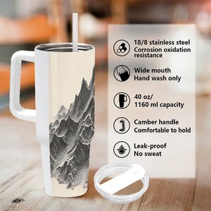 Stainless Steel Tumbler 40oz Personalized <b>Cup</b> For Team Events - Product Image 5