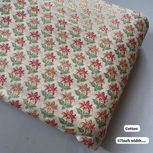 Tela de Algodón Puro Estampada para Disfraces, Decoración del Hogar, Cortinas, Edredones, Tela Ligera, Compre Directamente del Proveedor Mayorista de la India - Product Image 3