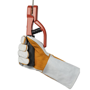14inch Cowhide Leather Hand Protective Tig/mig/argon Welding Gloves - Product Image 1