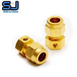 Quick Connector Air Union Connector Swagelok Pipe Fitting Plastic Flare Union Adapter Gas Range Irrigation Brass High Pressure