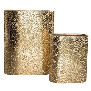 Juego de Macetas de Metal Dorado Texturizado, Macetas Decorativas para Interiores para Hoteles de Lujo y Decoración Glamurosa del Hogar - Product Image 4