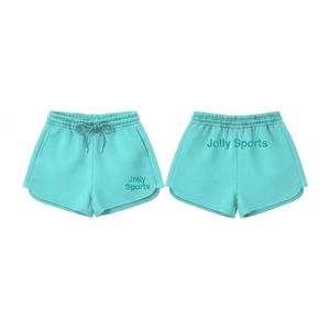Women <b>Booty</b> Shorts 220 GSM Polyester Spandex Stretch Fabric Pink Soft High Waist <b>Heat</b> Transfer Logo <b>Booty</b> shorts for women - Product Image 4