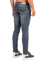 Ripped Stonewashed Skinny Jeans Bangladesh Factory Custom Wholesale High Quality 100% Cotton Eco-Friendly Men's Pants Popular