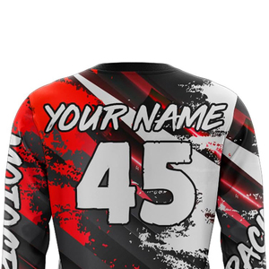 Camisetas de Motocross Duraderas, Construcción Reforzada, Diseño Elegante y Cómodo para Uso Prolongado en Carreras de Motos y Automóviles - Product Image 5