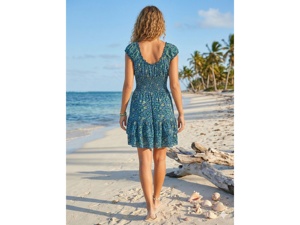 Vestido coreano de primavera para mujer, cómodo, línea A, hasta la rodilla, de seda, con cuello en V, sin mangas, con volantes, estampado floral, sexy, lindo, dulce, estilo Y2K - Product Image 3