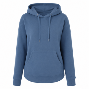 Sudadera con Capucha para Mujer FEZCO INDUSTRIES, Diseño Estampado Invernal, Corte Holgado y Cómodo, Puños Elásticos Acanalados, 100% Algodón - Product Image 6
