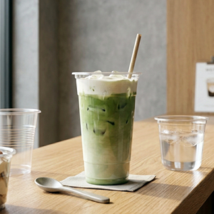 Wholesale Disposable Single Wall PP <b>Cups</b> 95mm 16oz/22oz Transparent for Coffee Juice <b>Cold</b> Beverages - Product Image 2