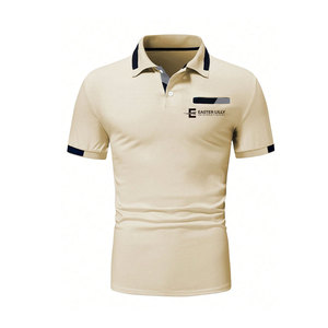 Último Estilo, Nueva Llegada, Camisetas Polo de Hombre de Color Sólido, Algodón, Precio Razonable, Camisetas Polo de Hombre para Venta en Línea - Product Image 1