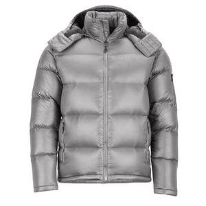 Veste matelassée imperméable et respirante pour homme avec capuche, options de logo personnalisé, doublure en fibre de bambou et rembourrage 100% polyester - Product Image 2