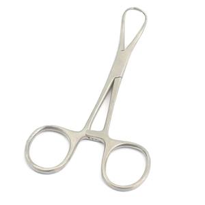 Pinzas para toallas Backhaus 110mm 17-251-110, instrumento quirúrgico manual de acero inoxidable de precisión para draping, certificado CE Hermann - Product Image 1