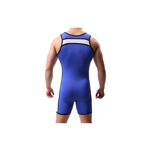 Customizable <b>Men</b> Body Shaper Skinny Spandex Jumpsuit Performance Tracksuit Aerobic Fitness Gymnastic <b>Singlets</b> <b>for</b> <b>Men</b> - Product Image 6