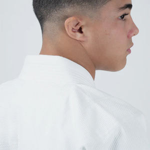 Uniformes de Judo y BJJ de Algodón Perla Lavado, Color Blanco, Secado Rápido, Transpirables, Ropa de Artes Marciales Unisex, Gran Venta - Product Image 6