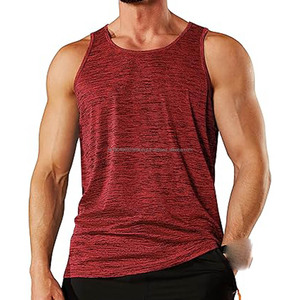 Camisetas sin Mangas para Hombre de Talla Grande Más Vendidas, Casuales y Transpirables con Servicio OEM para Ropa de Gimnasio de Pakistán - Product Image 5