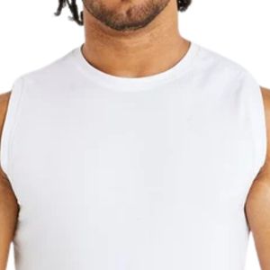 Chemise sans manches pour homme, col rond, tissu léger et performant pour la salle de sport, la course à pied, l'entraînement sportif et les activités sportives - Product Image 4