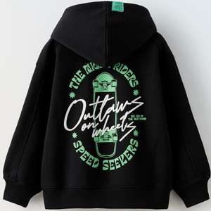 Sudadera con Capucha Oversize para Hombre, Color Sólido, Forro Polar de Algodón, Estilo Casual Otoñal, Corte Regular, Diseño con Bolsillos, Transpirable - Product Image 3