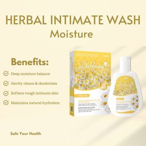Herbal Feminine Wash Moisture Chamomile Deep Hydration Intimate Care Soothing Soft Smooth Skin pH Balanced Premium Quality - Product Image 4