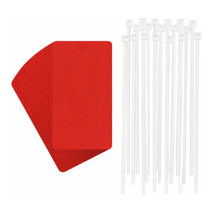 Brady Metal Write-On <b>Tag</b> for Industrial Equipment Pipe and Cable <b>ID</b> - Product Image 1