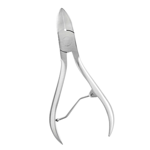 Coupe-ongles professionnel haut de gamme à bout incurvé en acier inoxydable pour salon de manucure et pédicure, outil de coupe pour ongles épais - Product Image 1