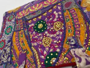 Patchwork recycled embroidered <b>bags</b> OEM wholesale manufacturer for custom bulk orders and worldwide exports. - Product Image 5
