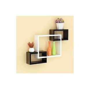 Rustic Tree Branch Wooden Floating <b>Shelf</b> <b>Wall</b> <b>Mount</b> Natural Log Root Multi Level Storage Ledge Flower Display Rack Cherry - Product Image 2