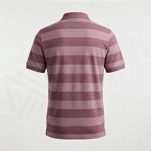 เสื้อโปโลผู้ชายแขนสั้นสไตล์ลำลองเรียบง่าย ผ้าโพลีเอสเตอร์ผสมคอตตอน ออกแบบโลโก้ได้ตามต้องการ เสื้อยืดสีตามสั่ง - Product Image 2