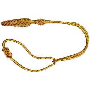 Fabricants de noeud d'épée bleu doré à usage cérémoniel fabriqué en fil métallique de lingot noeud d'épée - Product Image 2